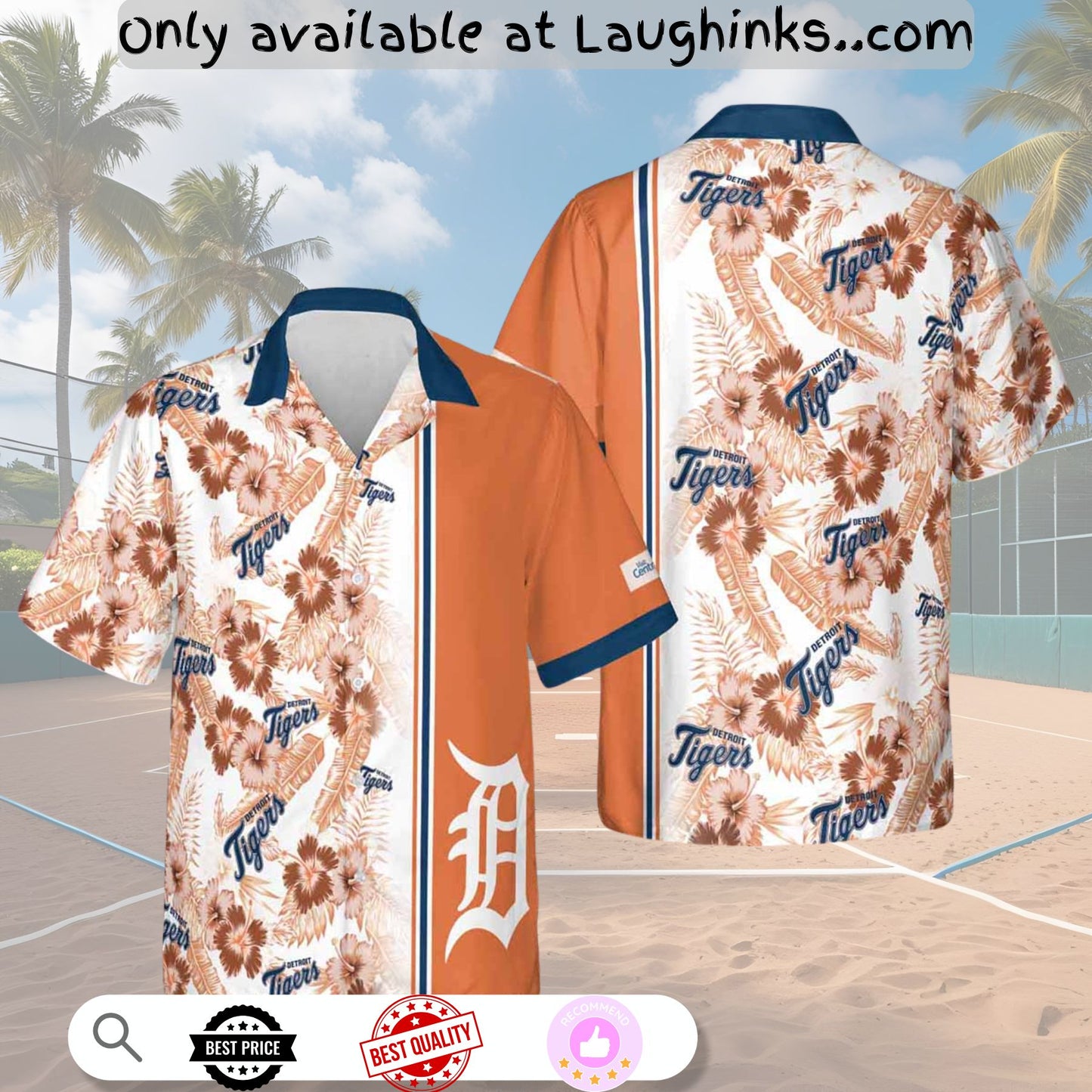 Detroit Tigers Baseball Hawaiian Shirt Giveaway 2024 HQ