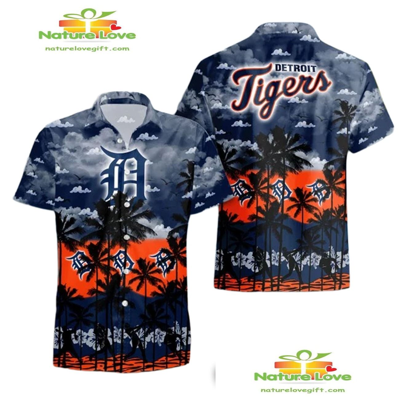 Detroit Tigers Hawaiian Shirt Summer Gift for Fans Aloha Shirt DT-G2HAXGM5