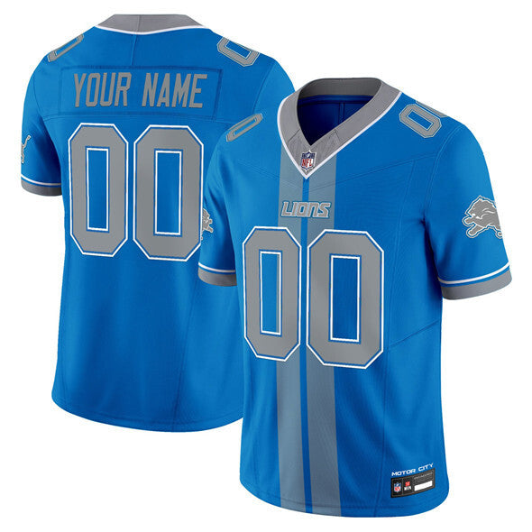 Detroit Lions Customized Blue 2025 F.U.S.E. 'Motor City Racing Edition' Vapor Limited