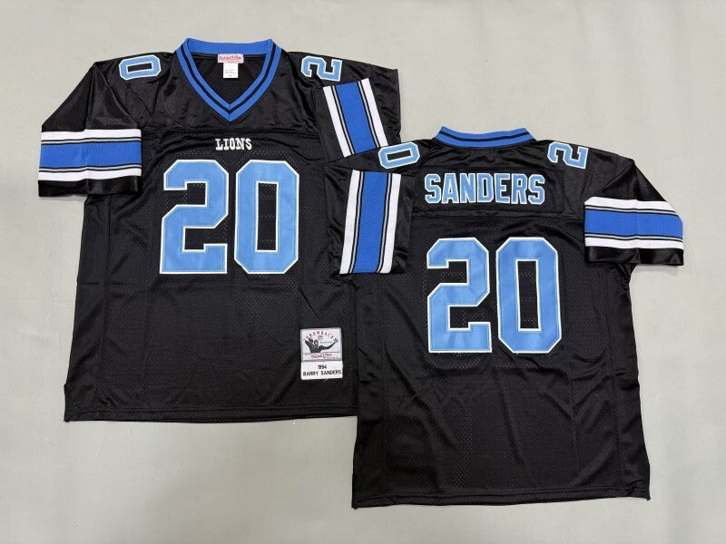 Detroit Lions #20 Barry Sanders Detroit Lions Team Style 1
