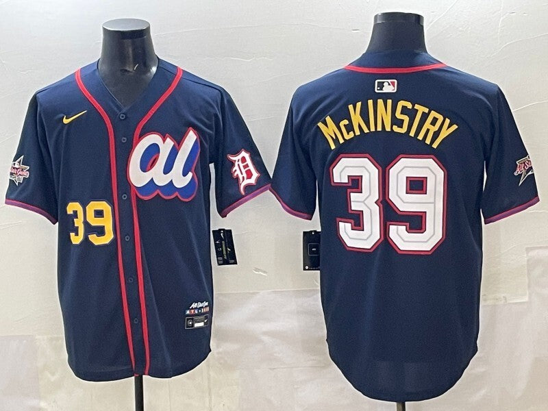 Detroit Tigers #39 Billy McKinney Tigers 25 All-Star Style 1