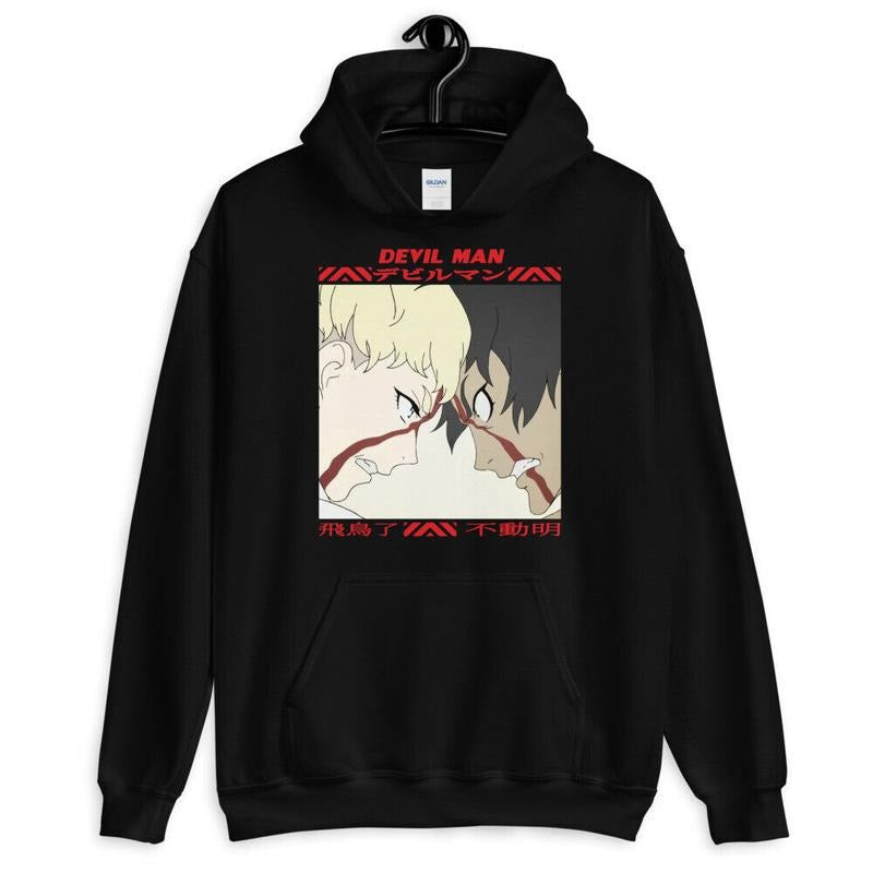 Devil Man cry baby Ryo Asuka Akira Fudo new Anime Unisex Hoodie