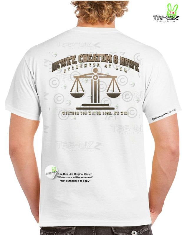 Dewey, Cheatum & Howe - Men's Funny T-Shirt - Graphic Tee