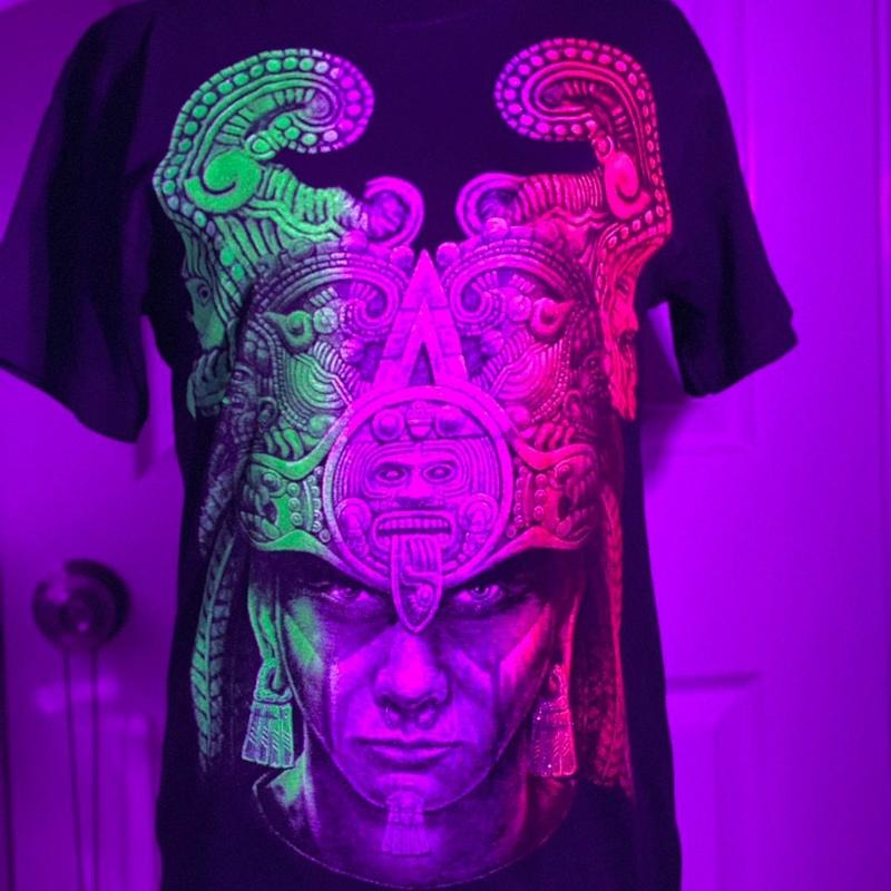 Dios azteca t-shirt Casual Cotton Hoodie, Sweatshirt | InkThreadWorks.com