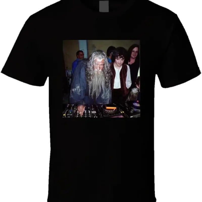Dj Gandalf Meme T Shirt Hoodie, Sweatshirt | InkThreadWorks.com