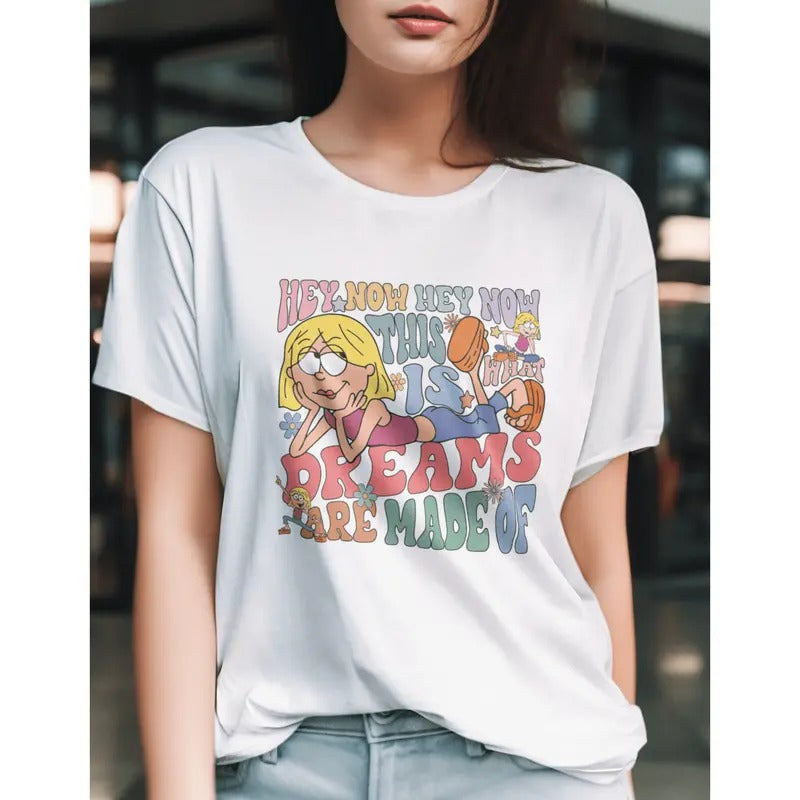 Dney Cute Lizzie Mcguire Shirt graphic shirt, shirt style, funny teeshirt, summer tshirts, cool tshirts, female shirt, cute shirt, meme shirt, summer tshirts