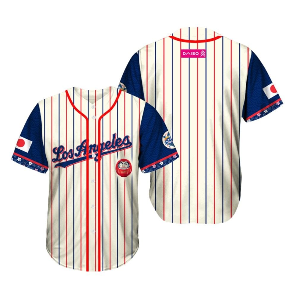 Dodgers Japanese Heritage Night 2025 Baseball Jersey - Grishko.com
