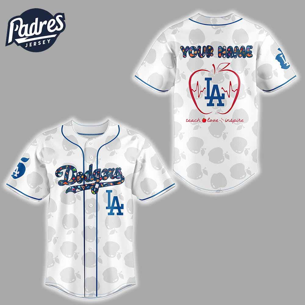 Dodgers Teacher Night 2025 Baseball Jersey - Padres Jersey Oasis: Elevate Your Baseball Style Game