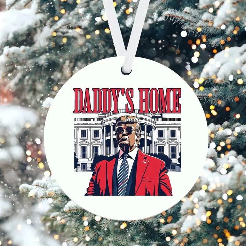 Donald Trump Daddy's Home Ornament T-Shirts, Hoodie, Sweatshirt | InkThreadWorks.com