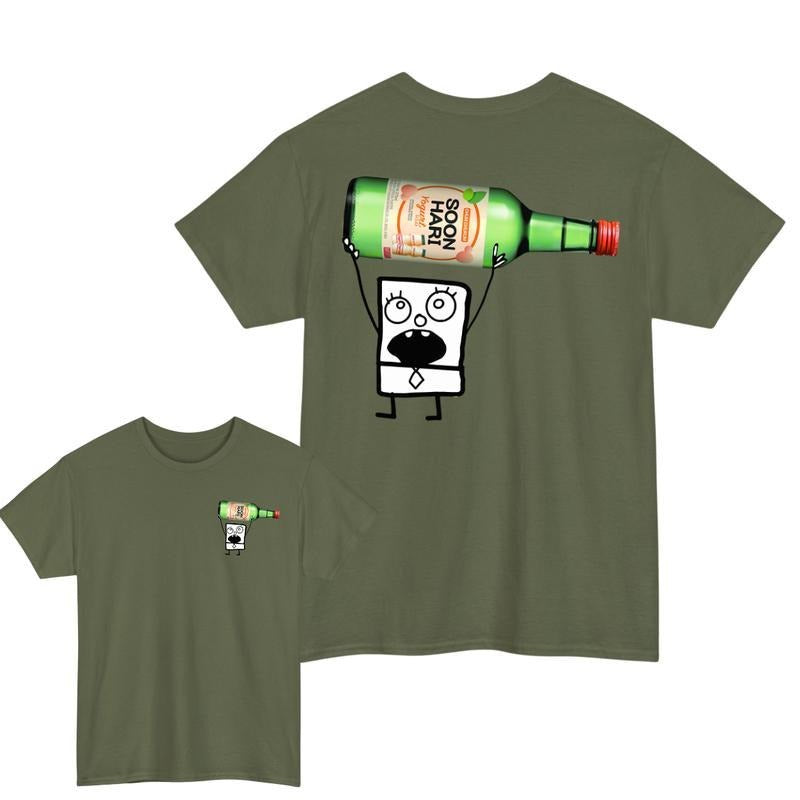 Doodlebob SOJU Unisex T-shirt, SOJU Short Sleeve Tee, Unisex Shirt, S to 4XL Hoodie, Sweatshirt | InkThreadWorks.com