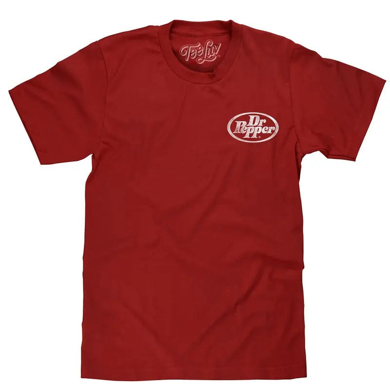 Dr Pepper Trust Me I'm a Doctor T-Shirt - Cardinal Red Hoodie, Sweatshirt | InkThreadWorks.com