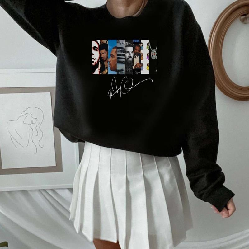 Drxke Signature Albums Sweatshirt Hoodie T-Shirt | InkThreadWorks.com