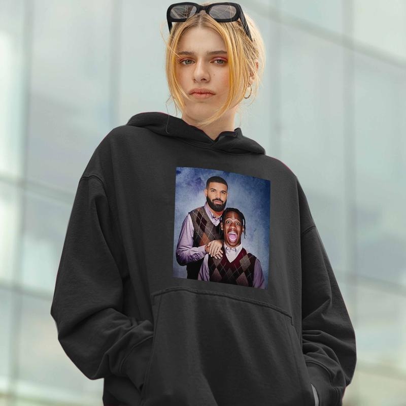 Drxke and Trxvis Funny T-shirt Sweatshirt Hoodie | InkThreadWorks.com
