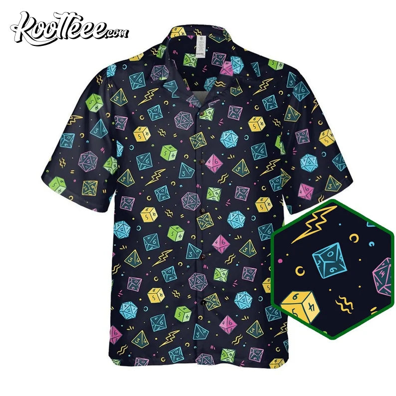 Dungeons And Dragons DnD Hawaiian Shirt