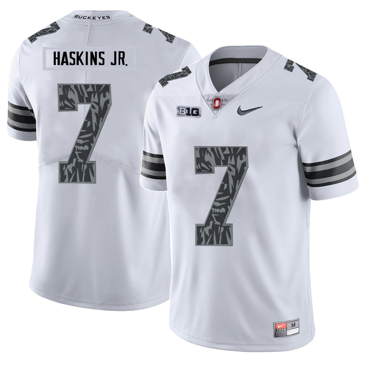 Dwayne Haskins 7 Pattern White