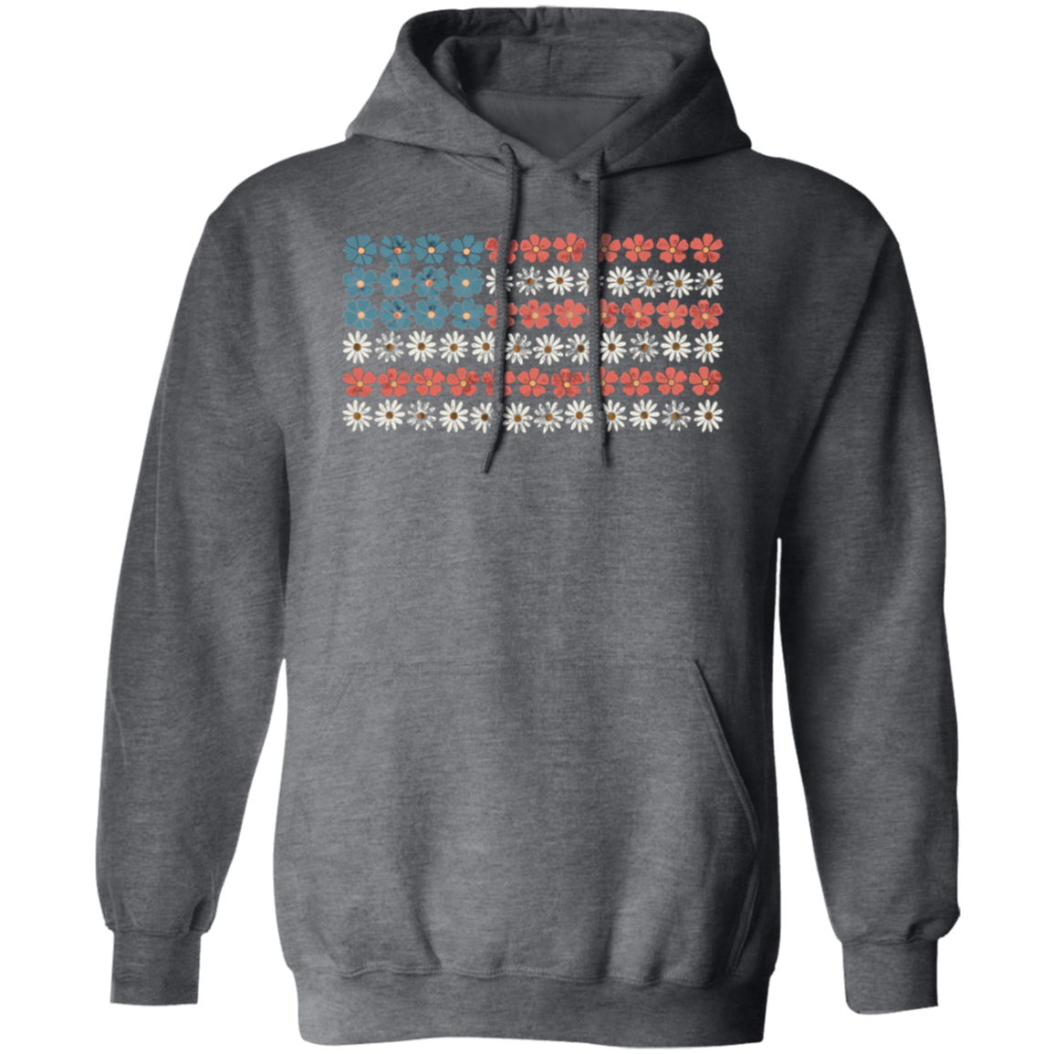 Retro American Flag Hoodie