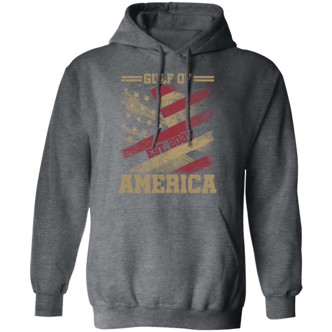 Gulf of America Est. 2025 Flag Hoodie