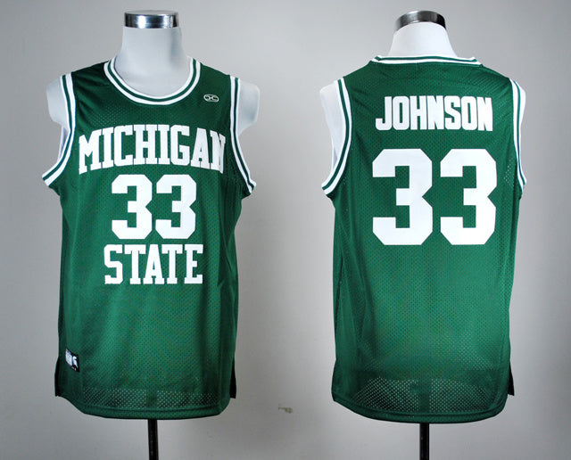 Earvin Magic Johnson 33 Green