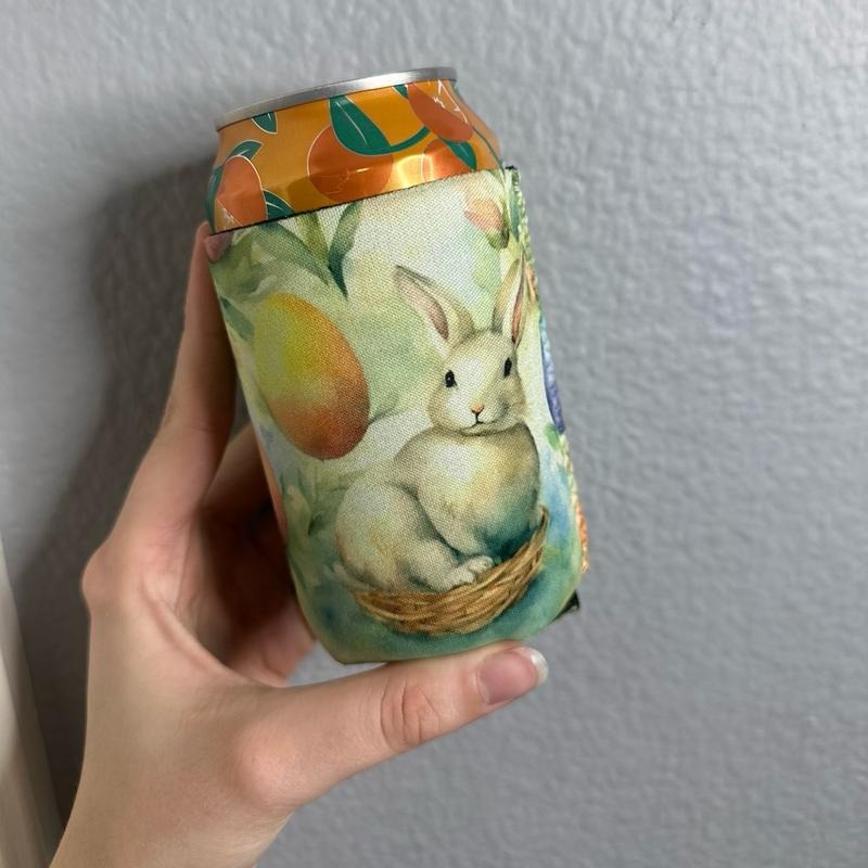 Easter Can Cooler 12 oz T-Shirts, Hoodie, Sweatshirt | InkThreadWorks.com