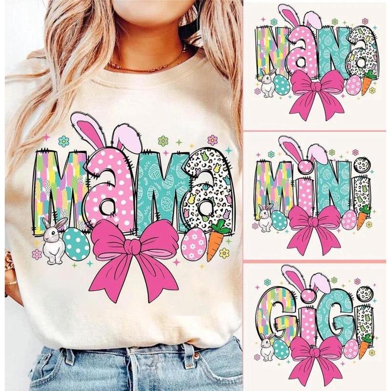 Easter Mama Shirt, Easter Mimi Shirt, Easter Granny Sweater, Easter Mom Sweatshirt,Easter Gift For Mom, Mama Bunny Shirt,...