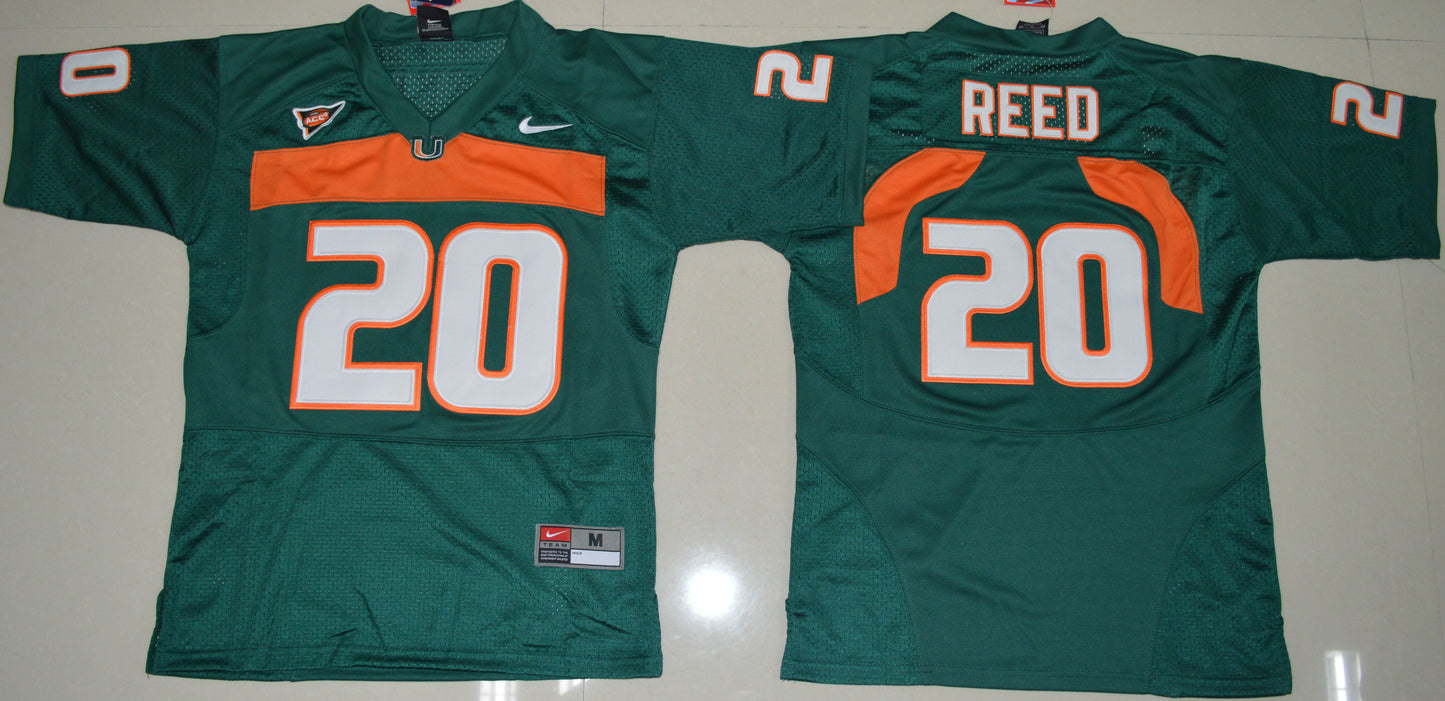 Ed Reed 20 Youth Green