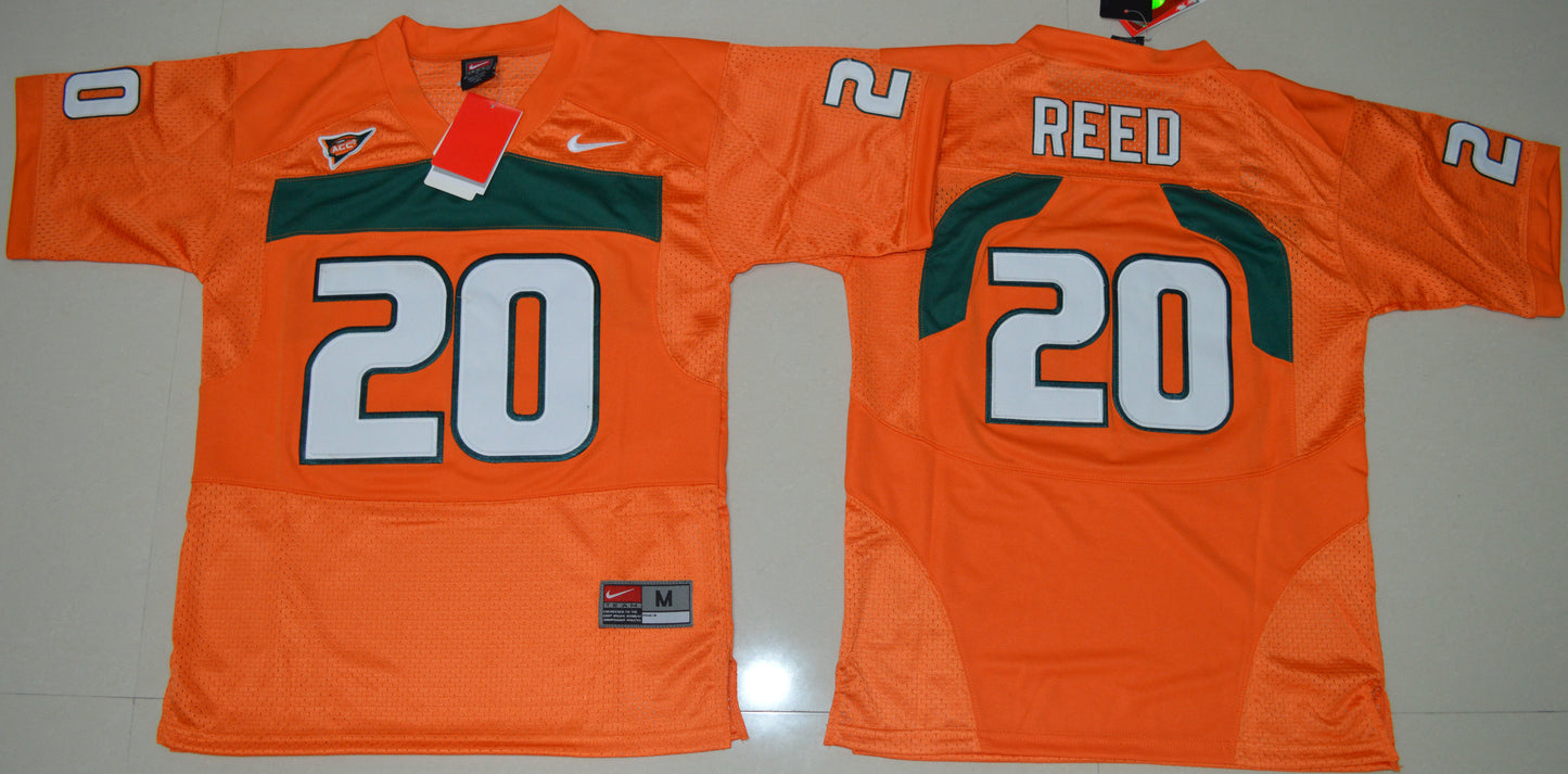 Ed Reed 20 Youth Orange