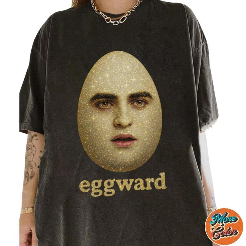 Eggward Sparkle Shirt, Twilight Movie Shirts, Cotton Unisex T-shirt, Crew Neck, Size S- 3XL, Menswear Top, Womenswear Top Underwear Streetwear
