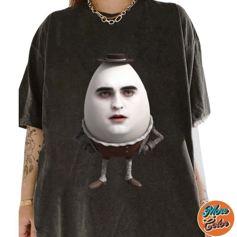 Eggward x Humpty Dumpty Shirt, Twilight Movie Shirts, Cotton Unisex T-shirt, Crew Neck, Size S- 3XL, Menswear Top, Womenswear Top Underwear Streetwear