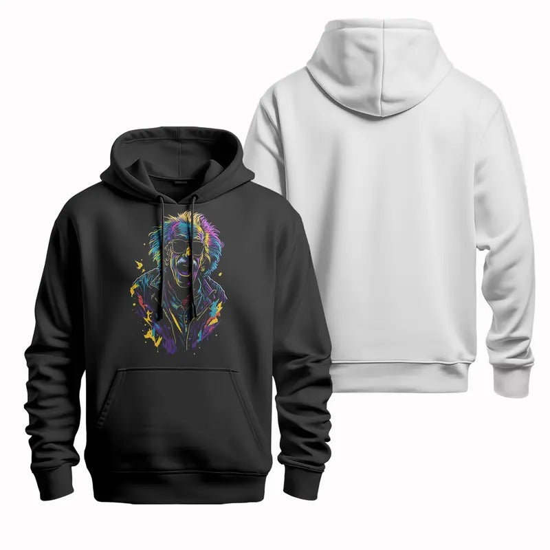 Einstein cool t-shirt, crewneck sweatshirt, hooded sweatshirt, Colorful sunglasses, cool and unique, Splash ink...
