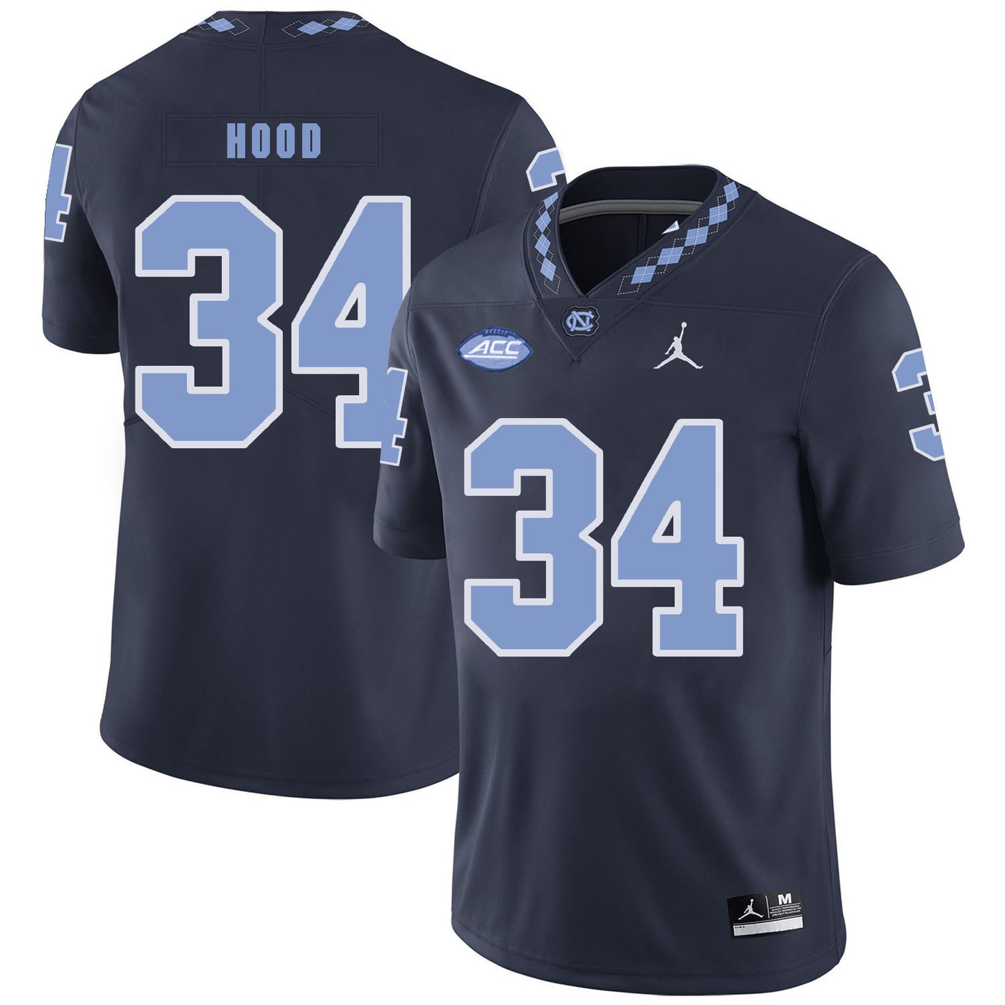 Elijah Hood 34 Black