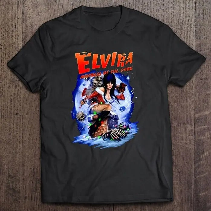 Elvira Mistress Of The Dark Halloween Shirt Hoodie, Sweatshirt | InkThreadWorks.com