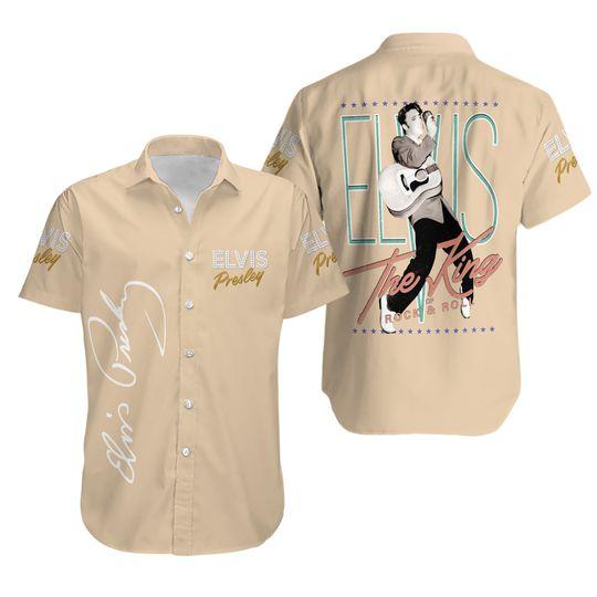 Elvis presley hawaiian shirt gift for family and friend 2709098