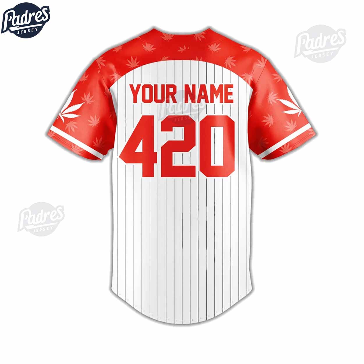 Enjoy Cannabis Custom Baseball Jersey Style - Padres Jersey Oasis: Elevate Your Baseball Style Game