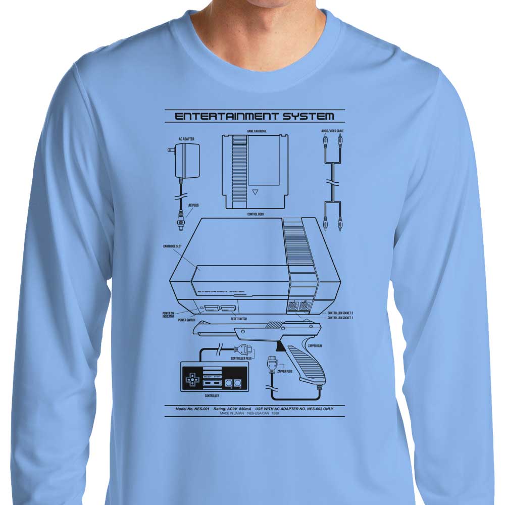 Entertainment System (Alt) - Long Sleeve T-Shirt