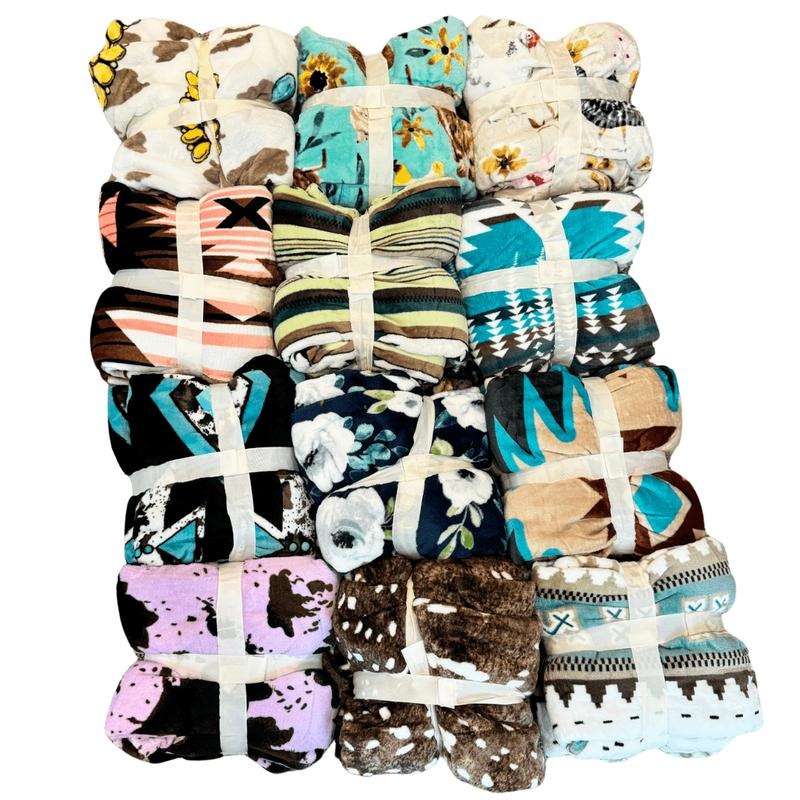 Envy Stylz Boutique Southwestern Mystery Throw Blanket 60"x80" Super Soft Ultra-Soft 100% Polyester Cozy Surprise Throw Blanket