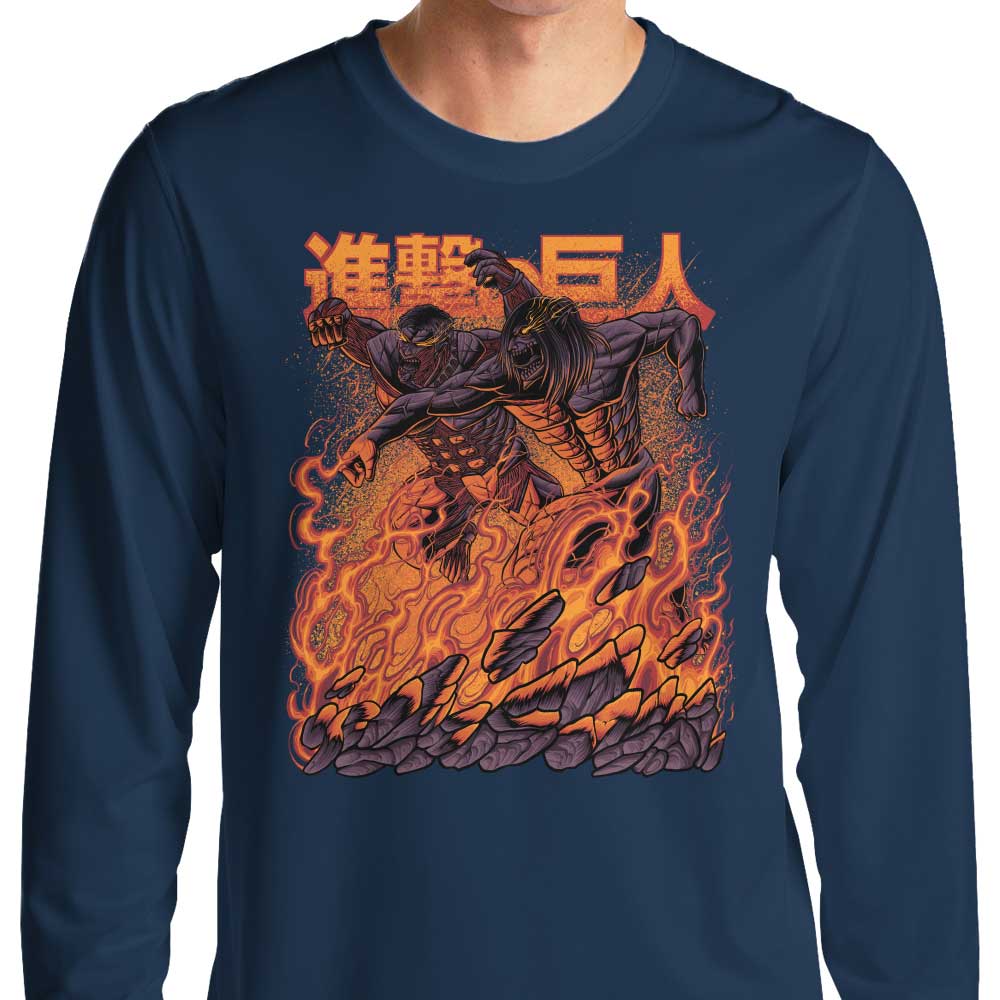 Eren x Reiner - Long Sleeve T-Shirt