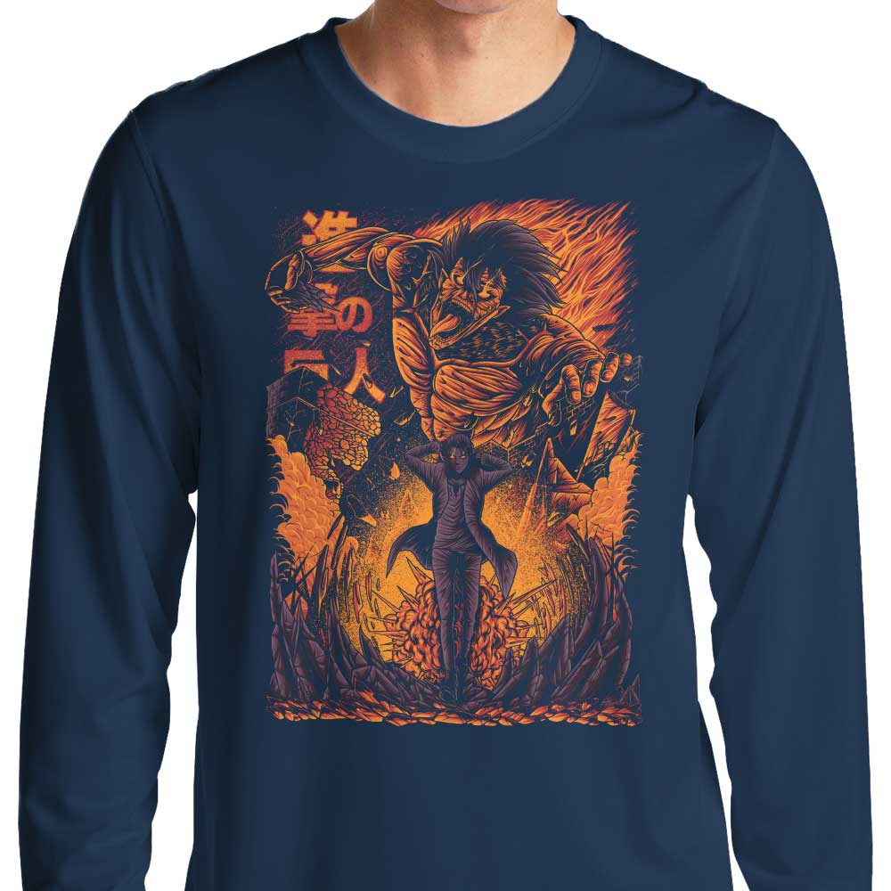 Eren x Titan - Long Sleeve T-Shirt