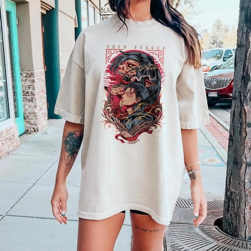 Eren Yeager Shirt, Eren Yeager Tshirt, Anime Shirt, Attack on Titan Shirt,Attack Titan Shirt,Anime Manga Shirt