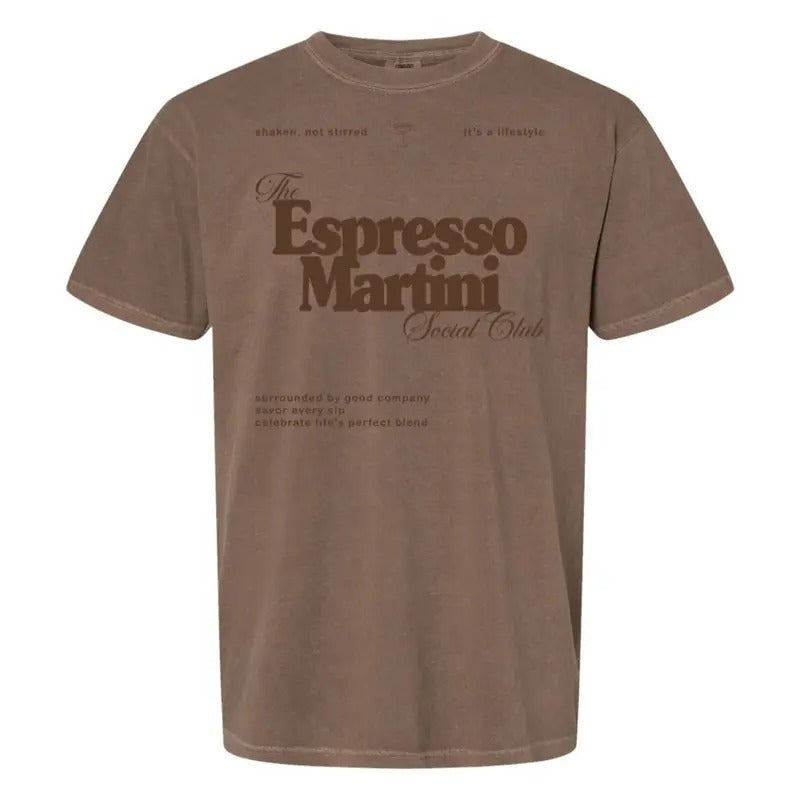 'Espresso Martini Social Club' T-Shirt