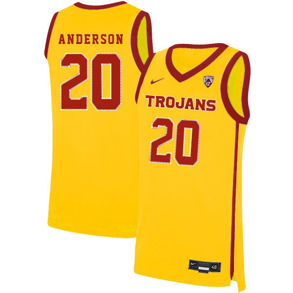 Ethan Anderson 20 Yellow