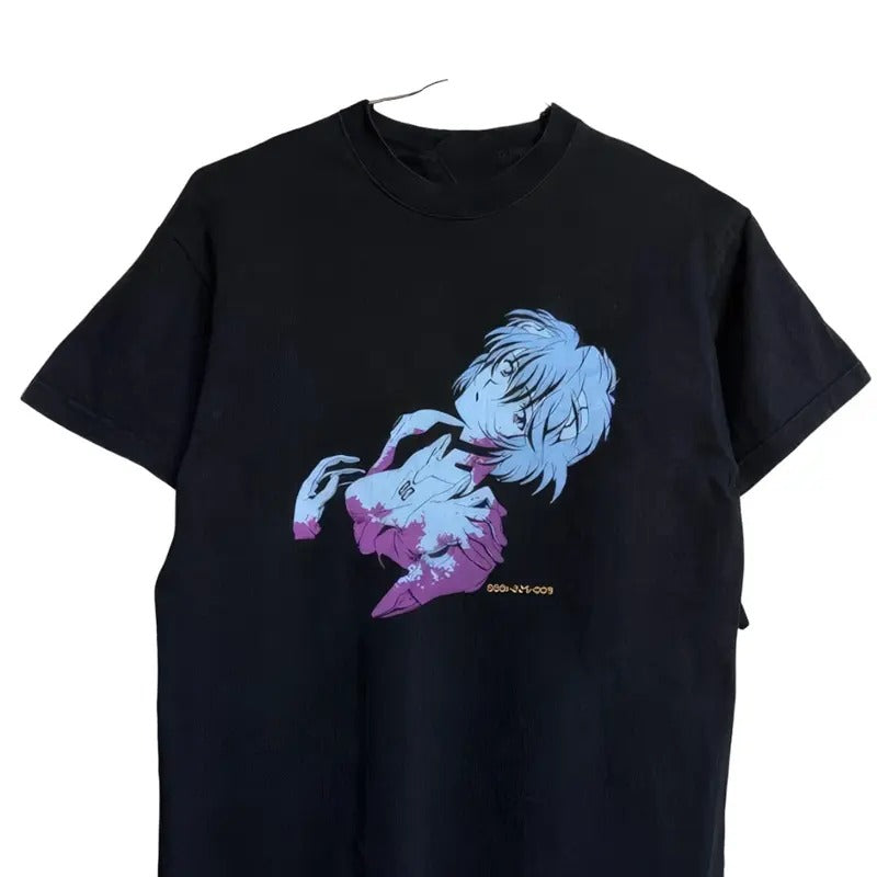 Evangelion's Rei Ayanami T-Shirt Collection - Retro 90's Anime Manga !