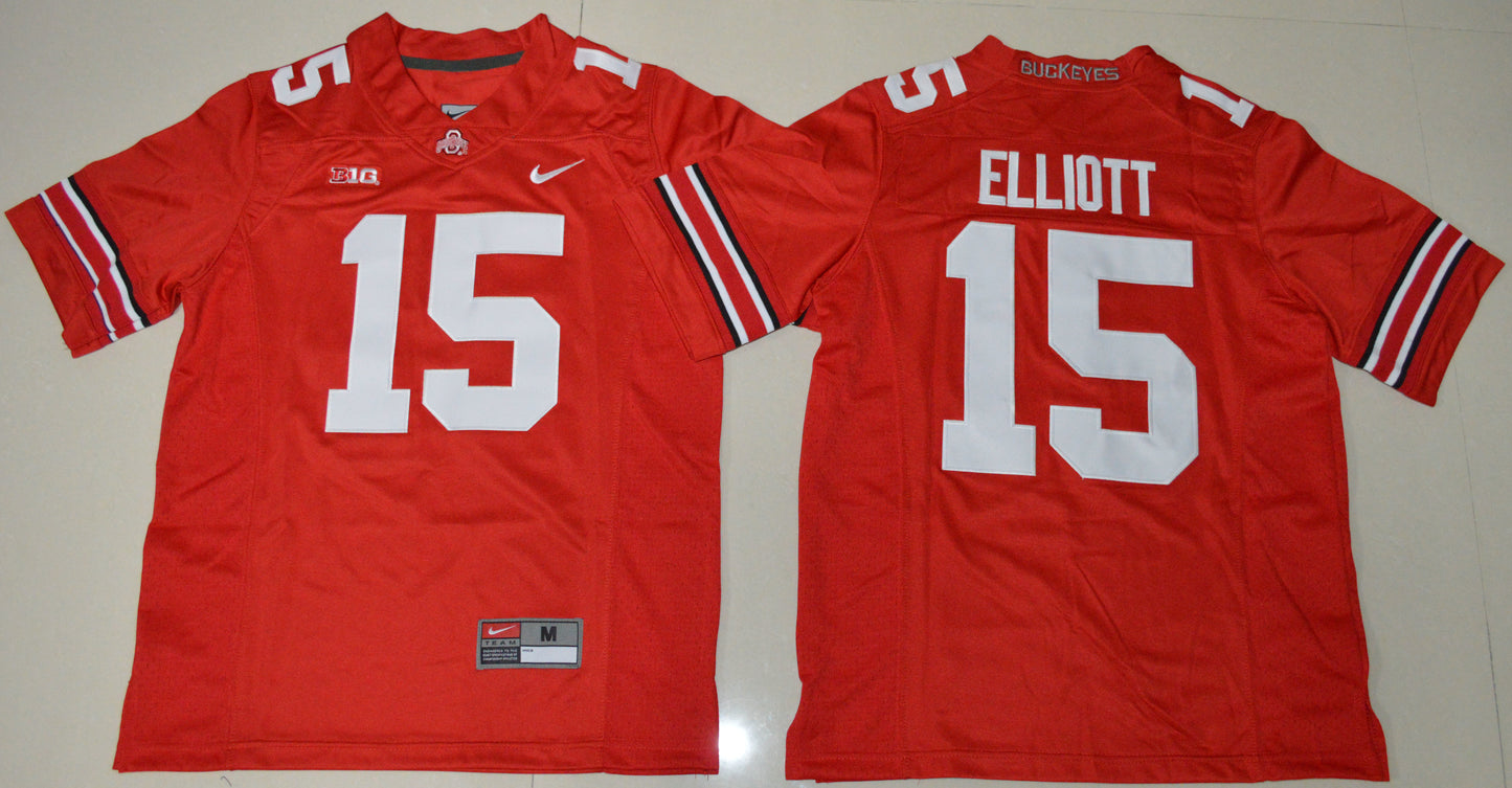 Ezekiel Elliott 15 Youth Red