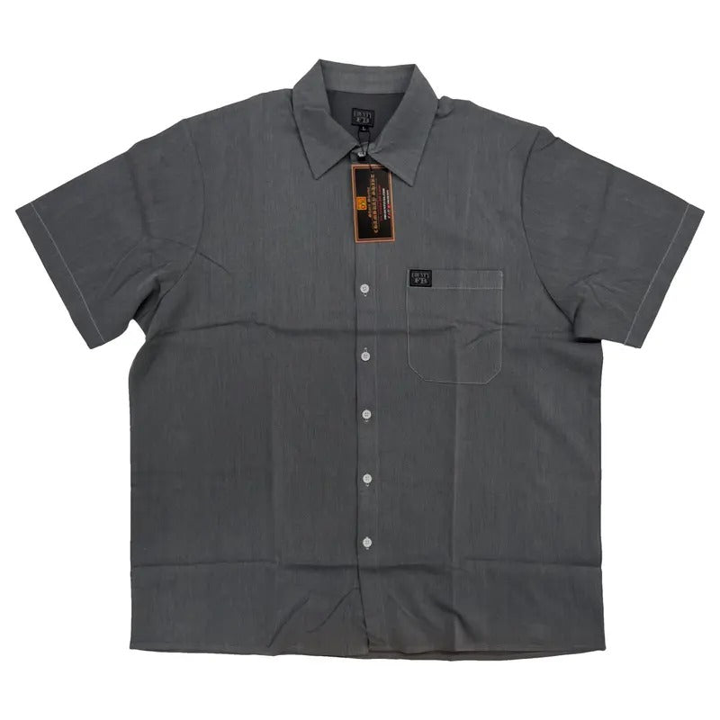 FB County Short Sleeve Chambray Shirt Hoodie, Sweatshirt | InkThreadWorks.com