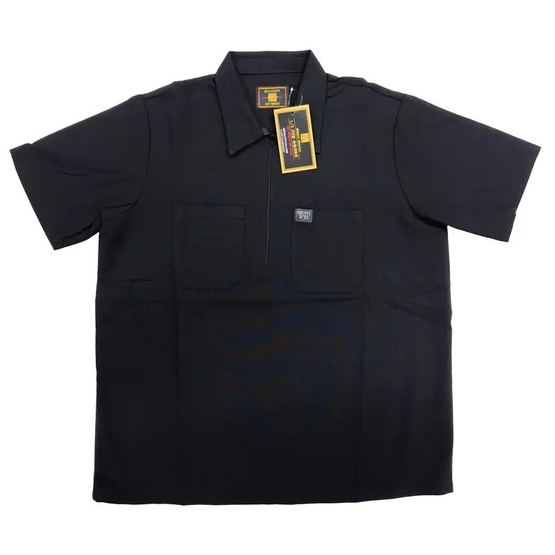 FB County Short Sleeve Zip Shirt Hoodie, Sweatshirt | InkThreadWorks.com