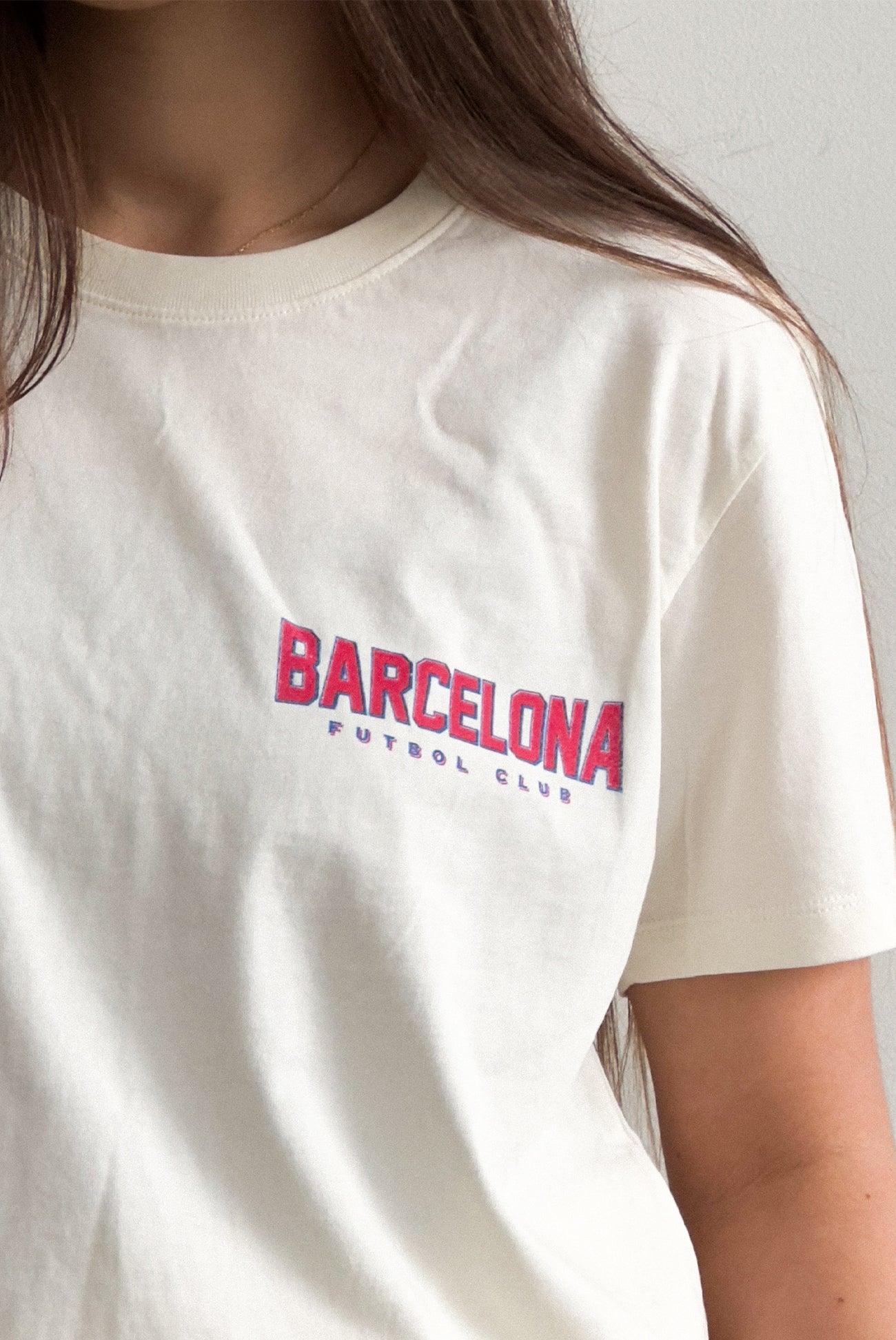 FC Barcelona Champion T-Shirt - Ivory