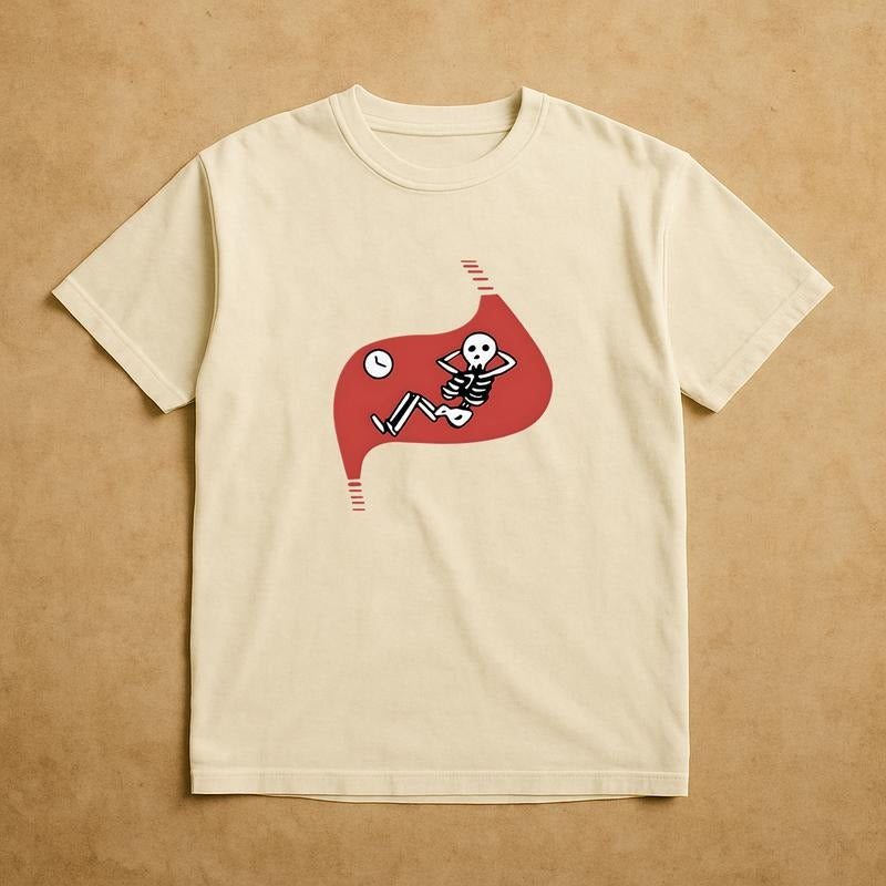 Falin Skeleton Shirt, Dungeon Meshi Shirt, Delicious Dungeon Tshirt, Anime Shirt, Japanese Shirt, Otaku Shirt, Unisex Clothing