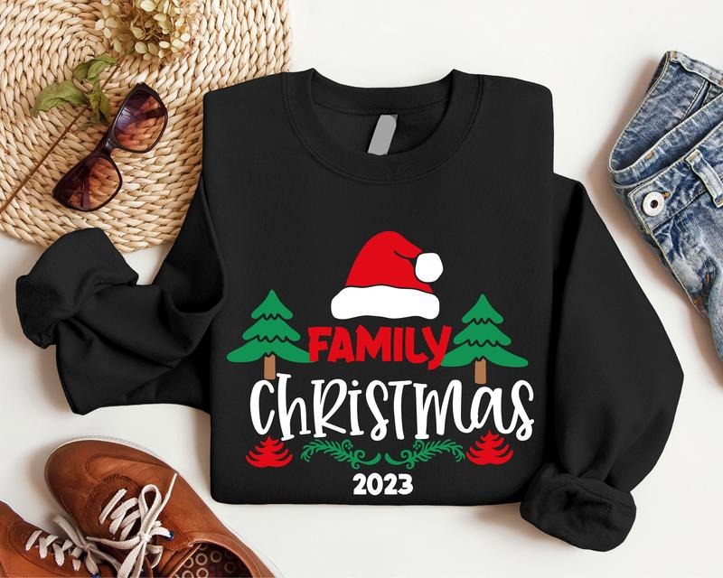 Family Christmas 2023 Sweatshirt, Matching Family Gathering Hoodie, Christmas Vacation Group Sweatshirt, Cousin Crew...