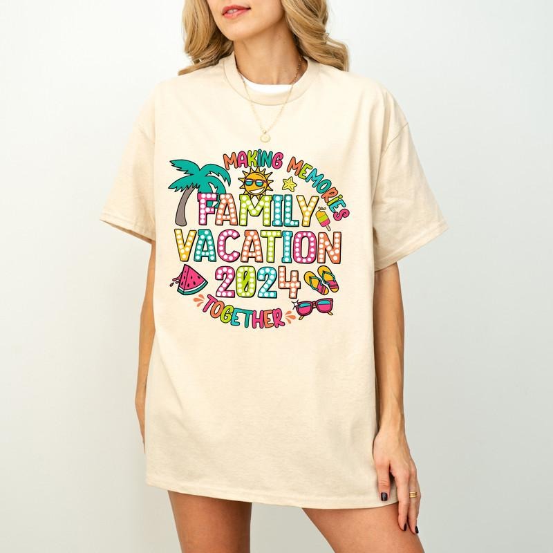 Family Vacation 2024 Shirt, Summer Vacation Shirt, Summer 2024, Making memories together, Vacation shirts, Family Trip...