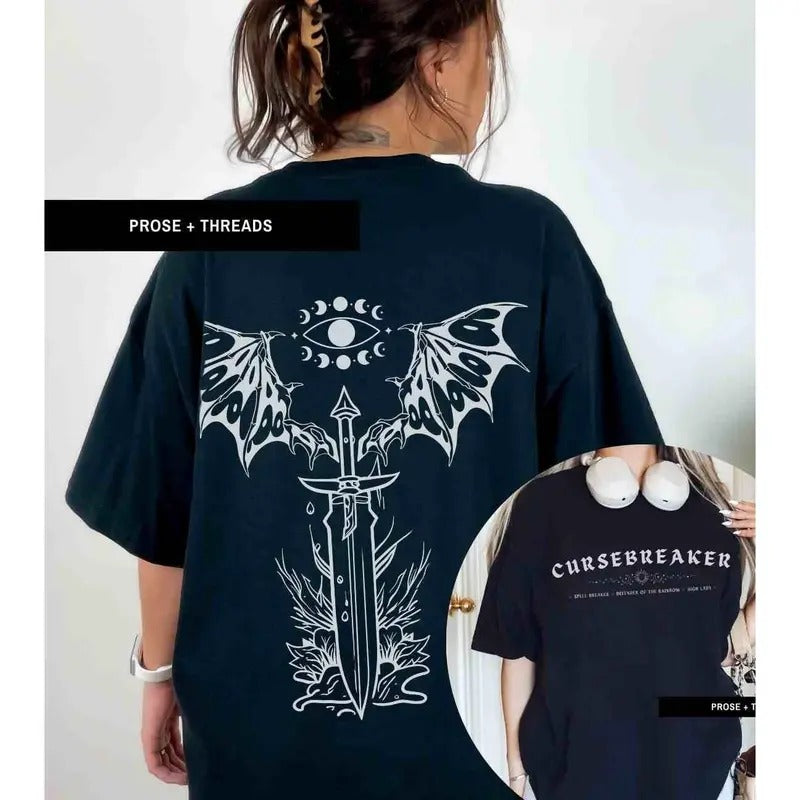 Feyre Shirt ACOTAR Shirt SJM Merch Booktok Merch Sarah J Maas Merch Bookstagram ACOTAR Gifts Velaris Shirt Cursebreaker...