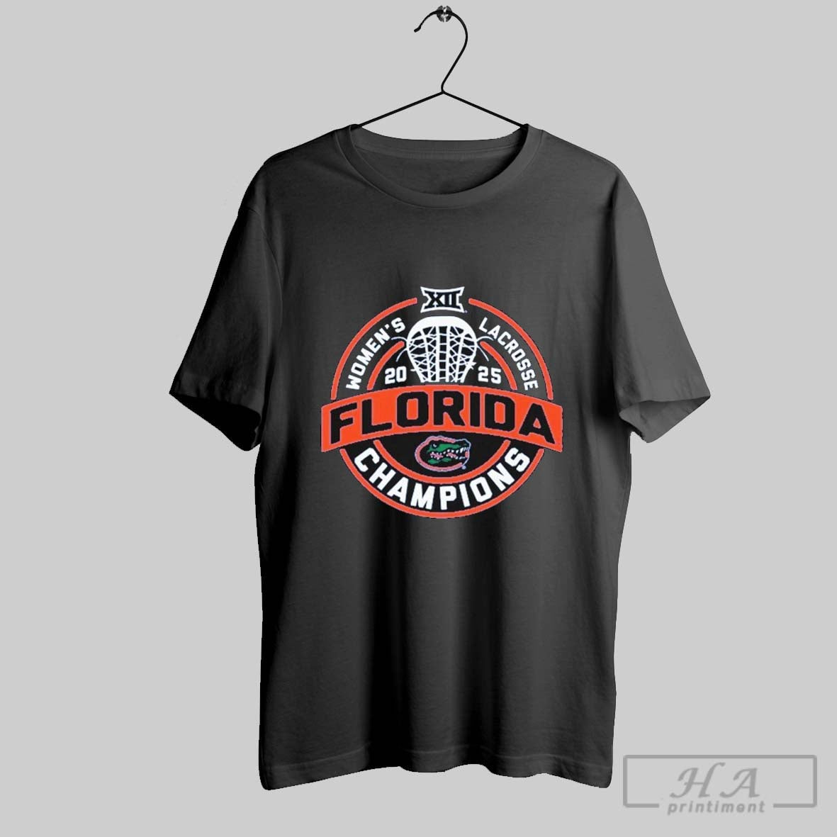 Florida Gators 2025 Big 12 Womens Lacrosse Regular Season Champions T Shirts